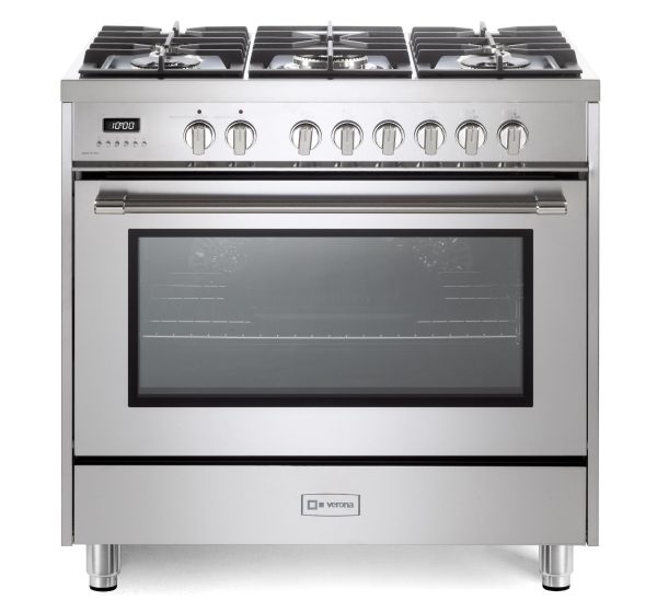 Verona VPRFSGE365SS Verona Prima 36  Dual Fuel Range - Stainless Steel For Discount