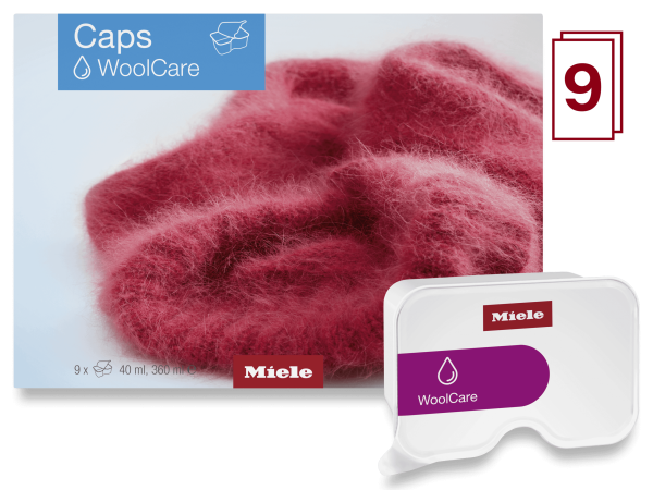 Miele WACWC0902L11703130 Woolcare Capsules - 9-Pack Of Wool And Delicates Detergent. Easyopen. Discount