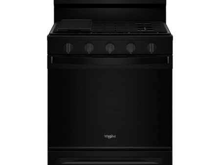 Whirlpool WFGS7530RB 30-Inch Smart Gas Range With Air Cooking Technology, No Preheat Air Fry, Steam Self Clean And High Speed Preheat Discount