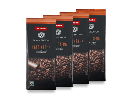 Miele MIELEBLACKEDITIONCAFEBACKCREMA4X250G Organic Café Crema - Perfect For Making Café Crema. Sale