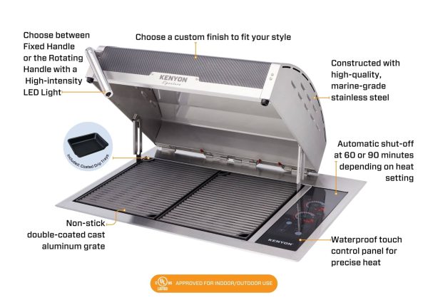 Kenyon C70429WCF Signature Grill + Stand Sale